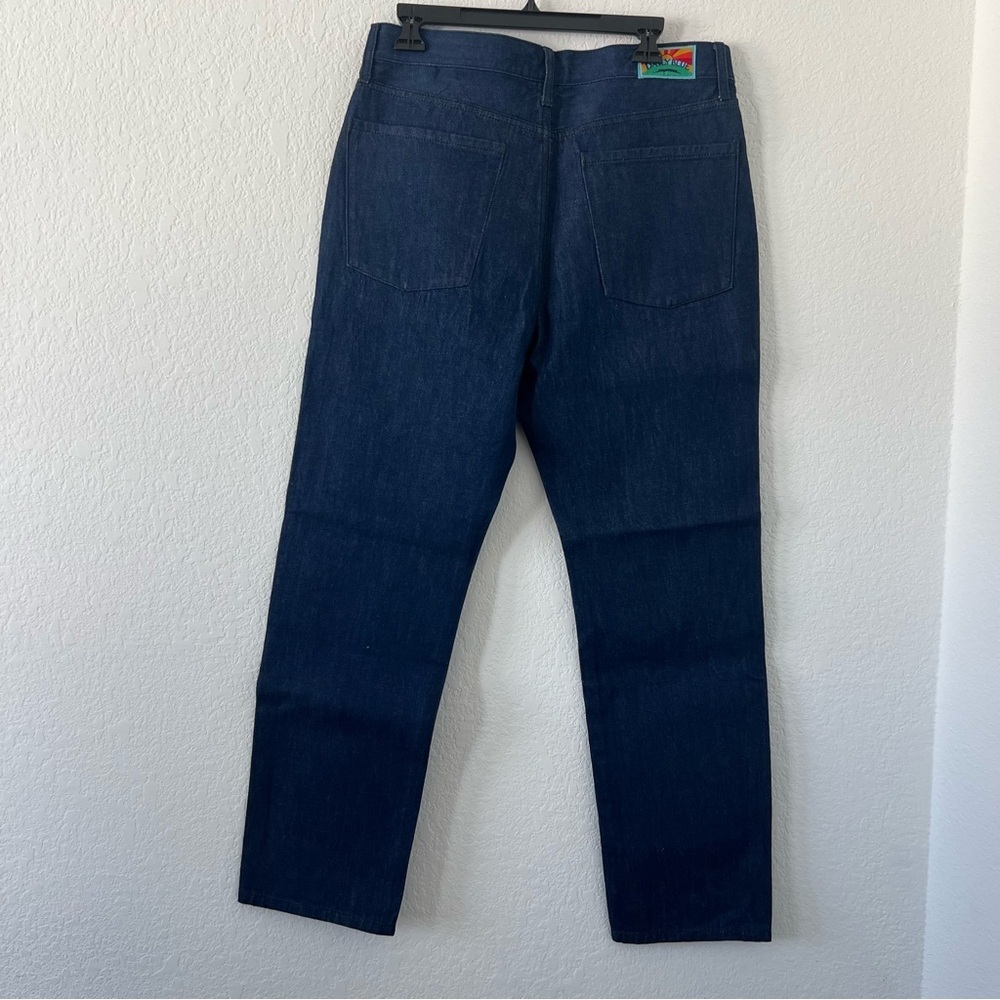 Daily Blue Boost in Nite Jeans Womens 31 Dark Indigo High Rise Straight Leg NWT - Picture 4 of 13